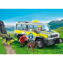 PLAYMOBIL Ομάδα Διάσωσης με Όχημα 4X4